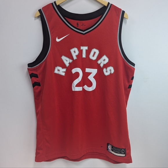 Toronto Raptors Fred Vanvleet Jersey, Nike Dri-Fit Toronto Raptors Jersey XL - Picture 2 of 11